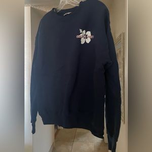 Trader Joe’s navy sweatshirt
